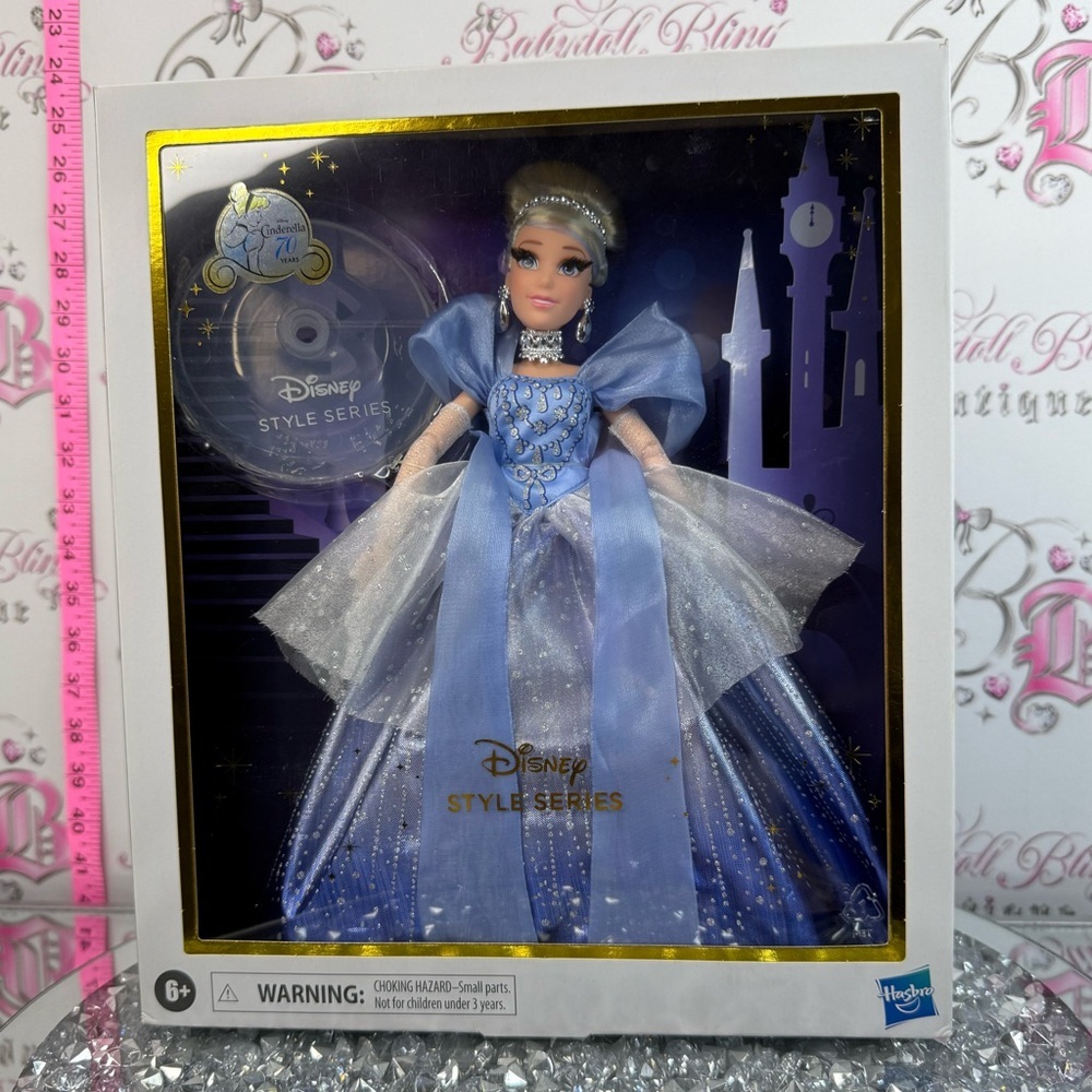 Disney Cinderella Collector Doll in Sparkling Blue Gown 2020 style series